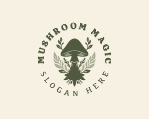 Organic Mushroom Garden logo