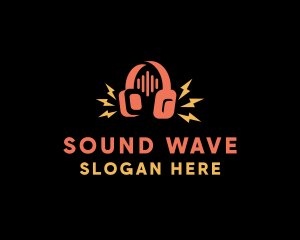 Audio Volume Headphones logo