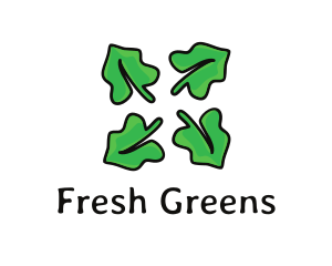 Oak Leaf Foliage logo design