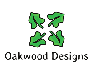 Oak Leaf Foliage logo design