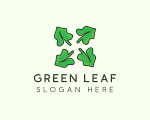 Nature Leaf Foliage logo design