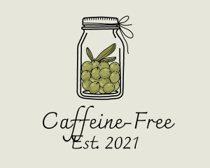 Green Olive Jar logo design