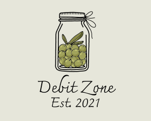 Green Olive Jar logo design