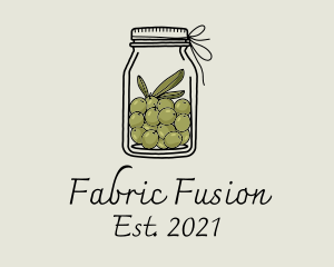 Green Olive Jar logo design