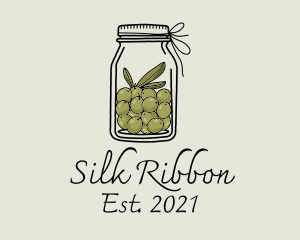 Green Olive Jar logo design