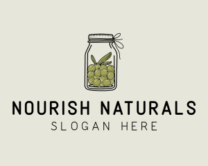 Fermented Olive Jar logo