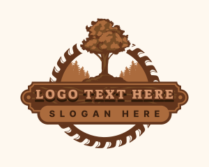 Wood Tree Sawmill logo