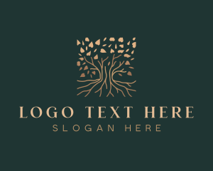 Tree Leaf Nature logo