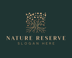 Tree Leaf Nature logo design