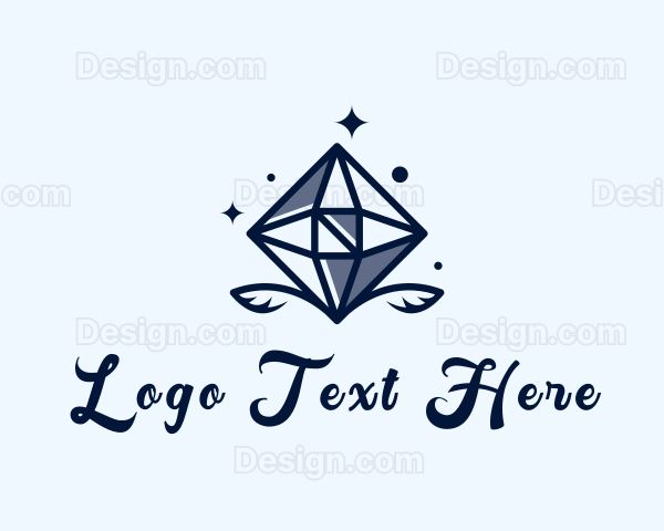 Shiny Diamond Jewelry Logo