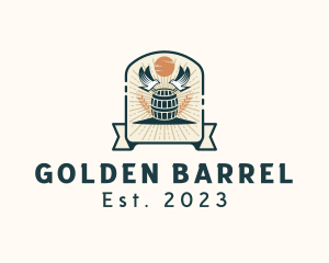 Barrel Pub Brewery  logo design