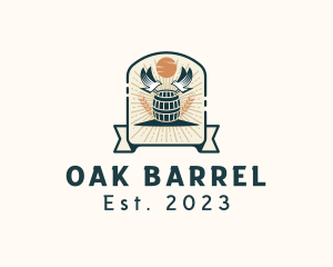 Barrel Pub Brewery  logo design