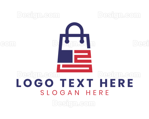 Tech Shopping Bag Logo
