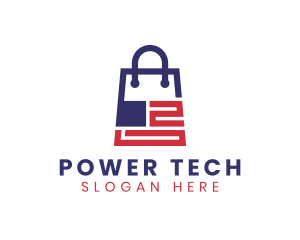 Tech Shopping Bag logo