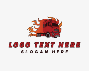 Flame Logistics Vehicle logo