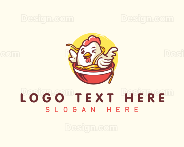 Chicken Asian Noodles Logo