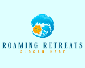 Summer Wave Resort logo design