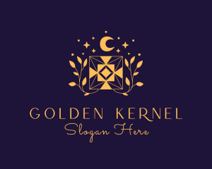 Starry Moon Perfume logo design