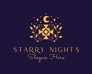 Starry Moon Perfume logo design