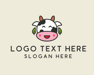 Happy Cow Cattle Logo