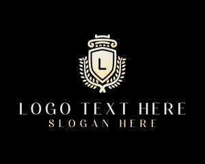 Shield Column Pillar logo