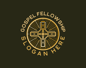 Cross Chistian Religion logo