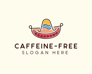 Mexican Sombrero Hat logo design