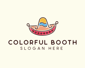 Mexican Sombrero Hat logo design