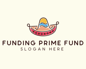 Mexican Sombrero Hat logo design