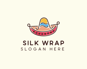 Mexican Sombrero Hat logo design