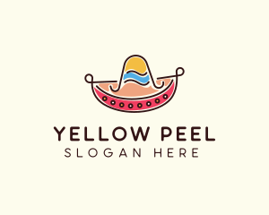 Mexican Sombrero Hat logo design