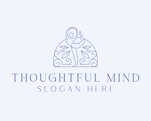 Yoga Meditation Spa logo design