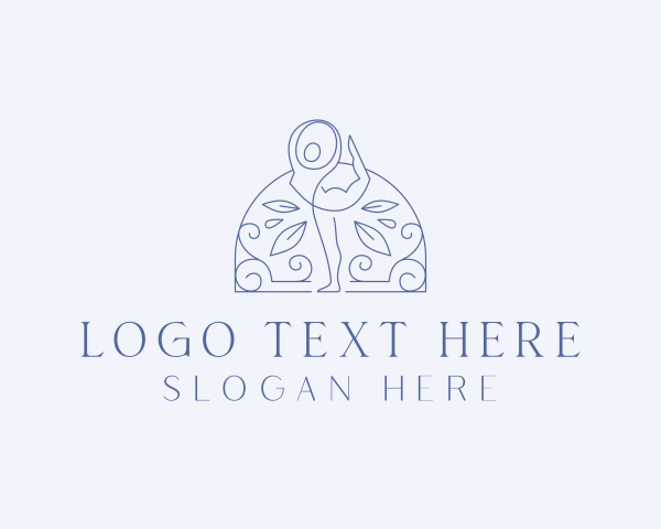 Meditation logo example 2