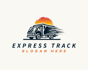 Fast Delivery Truck logo design