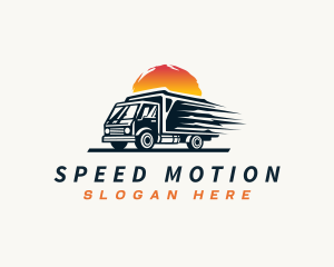 Fast Delivery Truck logo design