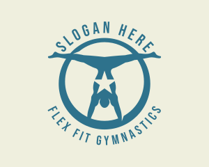 Star Male Gymnast logo