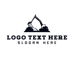  Contractor Digger Backhoe logo