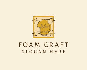 Beer Mug Frame logo design