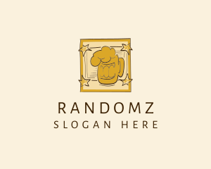 Beer Mug Frame logo design