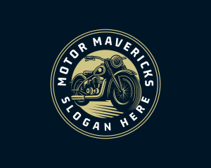 Motorcycle Vehicle Race logo design