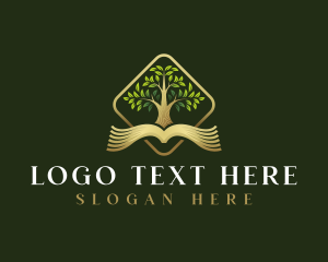 Book Tree Reading Logo