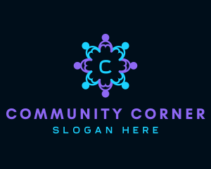 Human Community Foundation logo design