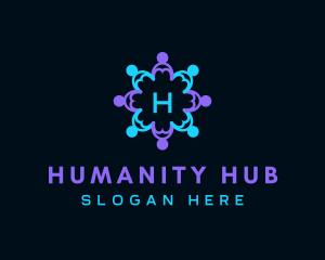 Human Community Foundation logo design