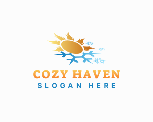 Natural Energy Ventilation logo design