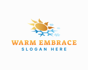 Natural Energy Ventilation logo design