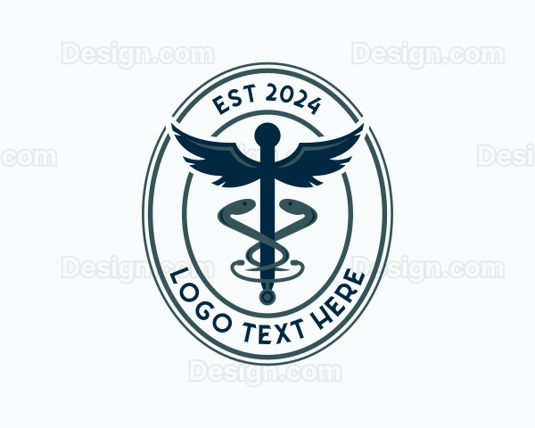 Caduceus Medical Laboratory Logo