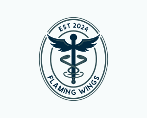 Caduceus Medical Laboratory logo design