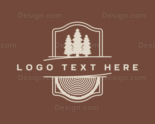 Tree Wood Forest Logo