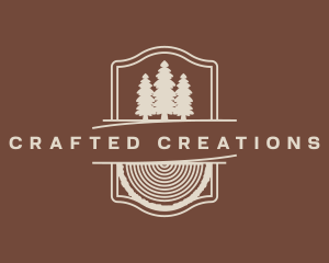 Tree Wood Forest logo design