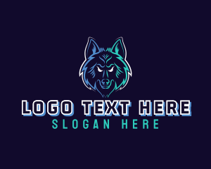 Gaming Wild Wolf  Logo